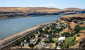 Wishram from above-July 2011