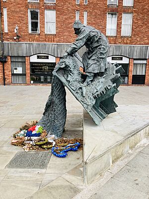 'Fishermen's Memorial' by Trevor Harries 2024
