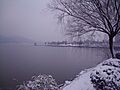 桂花湾磁湖雪景 - panoramio