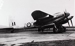15 Dehavilland Mosquito Merlin Engine-FB Mk VI in service with No 45 Sq RAF in ca 1945-4 (15650663117)