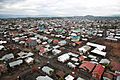 15 novembre 2014. Goma, Nord-Kivu, RD Congo. Une vue aérienne de la ville de Goma. (16927160596)