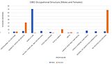1881 Occupations for males & females