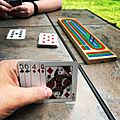 Afternoon cribbage on the patio. (50002851016)