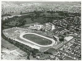 Alexandra Park Trotting course Epsom, Auckland, April 1973