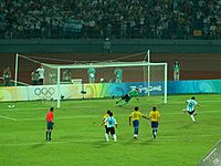 Argentina Brasil - Gol de Riquelme