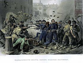 Baltimore Riot 1861