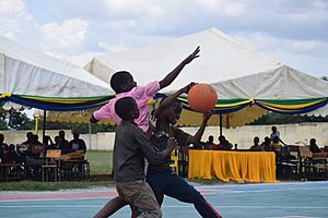 Basketball at Simiyu Tanzania 48