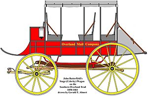 Butterfield's Stage (Celerity) Wagon