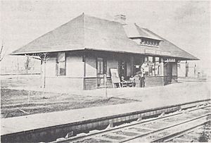 CL&N Hopkins Avenue depot