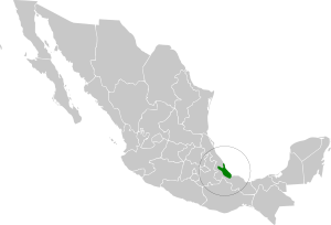 Campylorhynchus rufinucha map.svg