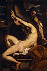 Charles Le Brun - Daedalus and Icarus - WGA12535