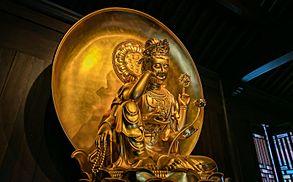 Cintamanicakra (Ruyilun Guanyin) - Jade Buddha Temple; Shanghai, China