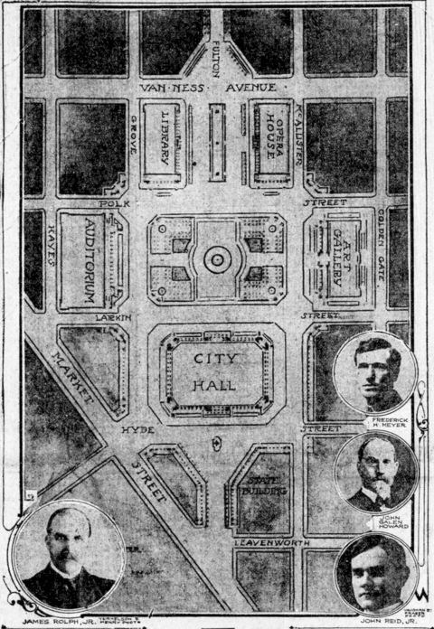 Civic Center SF (SF Call, 2 April 1912)