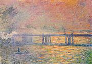 Claude Monet - Charing Cross Bridge (Saint Louis)