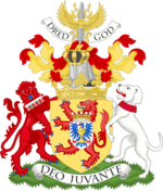 Coat of arms of David Carnegie, 4th Duke of Fife, since 2017.png
