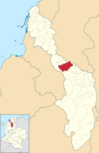 Municipality and town of Mompox in the Bolivar Department.