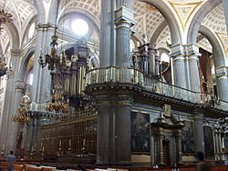 Coro de la catedral de Puebla1