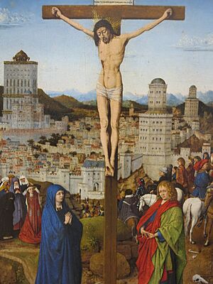 Crocifissione di Jan van Eyck,2