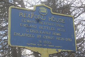 Cyrus Rexford House Marker