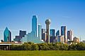Dallas skyline daytime