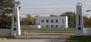 David City park W entrance 2