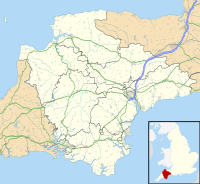 Bampton Castle is located in Devon