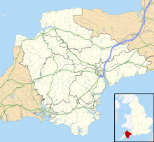 Birch Tor and Vitifer is located in Devon