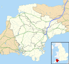 Hemyock Castle is located in Devon