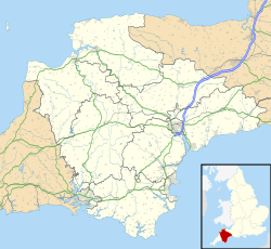 Map showing the location of Start Point