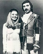 Doc Severinsen and daughter Nancy 1974