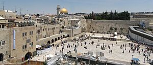 Dome of the rock-Wailing wall