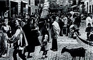Doyers Street - postcard - 1898