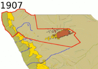 Etosha Park Boundaries 1907-1970