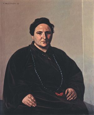 Félix Valloton, Portrait of Gertrude Stein, 1907