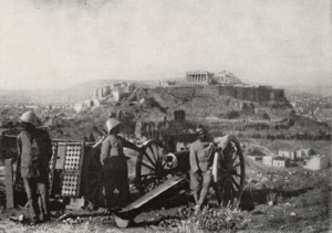 French troops in Athens, 1916