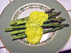 Fresh Asparagus and hollandaise