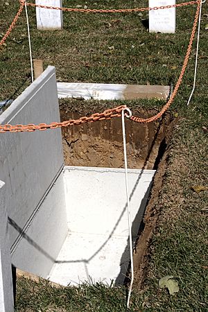 Fresh grave