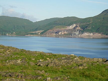 Glensanda from Glas Dhruim on Lismore - geograph.org.uk - 1588525