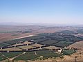 Golan heights border