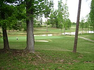 Golf course, Highland Creek, Charlotte, North Carolina