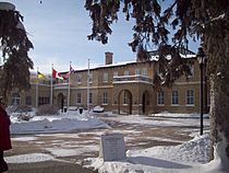 Government House Regina with visitor centre