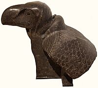 Granite Vulture from Temple of Taharqa