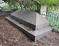 Grave of Elizabeth Parsons (1831–1897) at St Kilda Cemetery