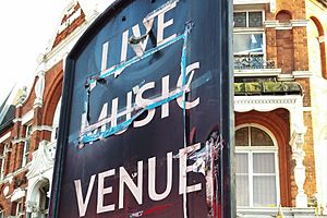Half Moon Herne Hill - Live Music Venue Sign