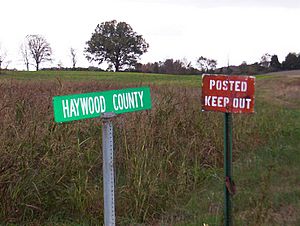 Haywood county scenic
