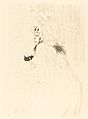 Henri de Toulouse-Lautrec, May Belfort Bowing (Miss May Belfort saluant), 1895, NGA 42116