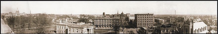 Jackson Mississippi Panorama 1910