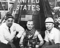 John Glenn With T.J. O'Malley and Paul Donnelly in Front of - GPN-2002-000049
