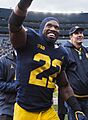 Karan Higdon (24164450648) (cropped)