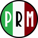 Logo Partido de la Revolucion Mexicana